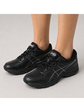 ASICS Gel-Foundation Walker 3 Women's Sneaker Shoes Q471L Black Onyx - Sz 6.5